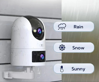3MP Outdoor WiFi Security Camera with Night Vision