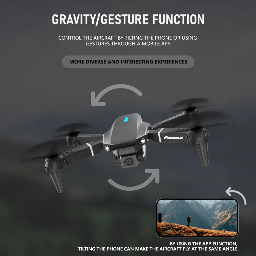 2K FACEGLE Dual Camera Mini Drone
