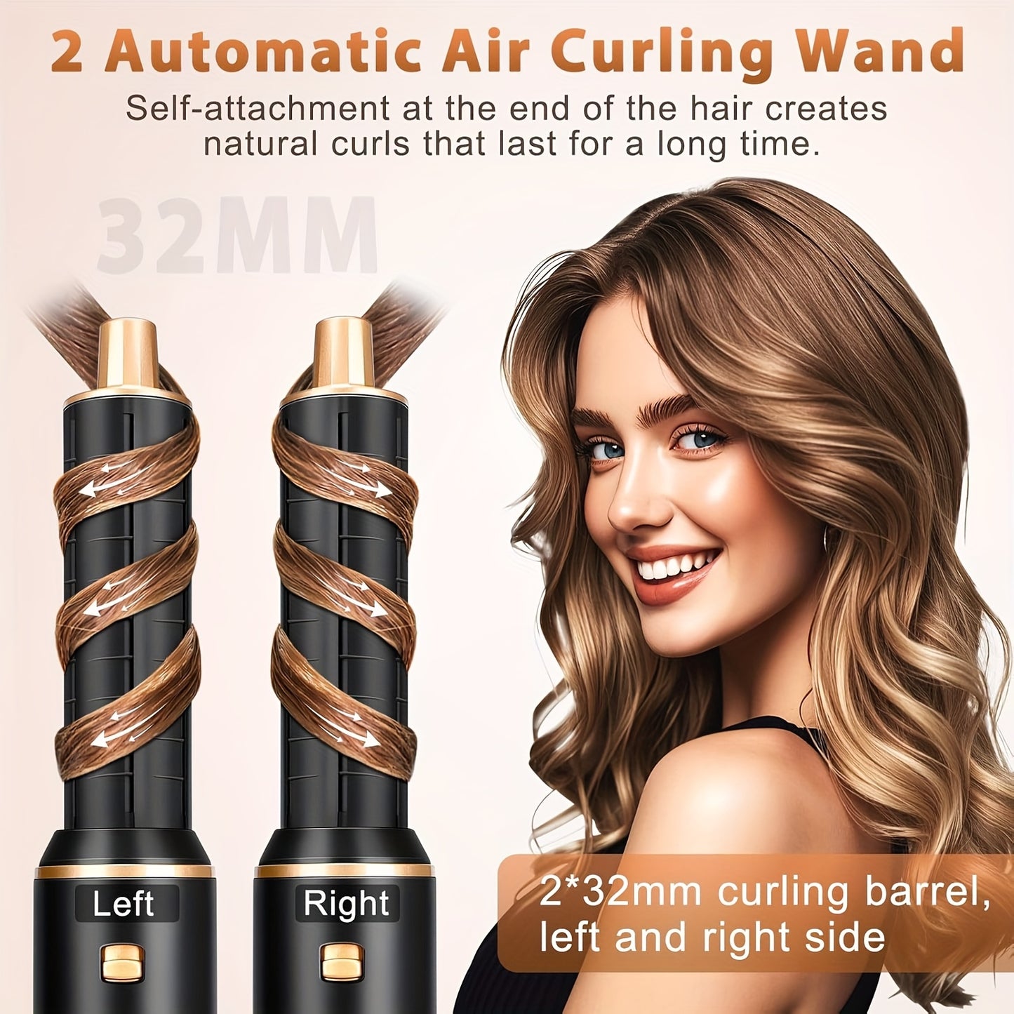 5-in-1 Hot Air Brush & Curling Wrap